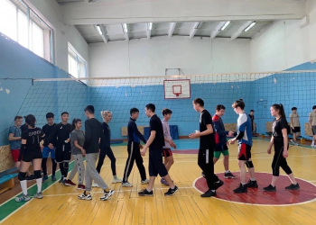 9 февраля прошли соревнования по волейболу среди студентов Бурятского аграрного колледжа